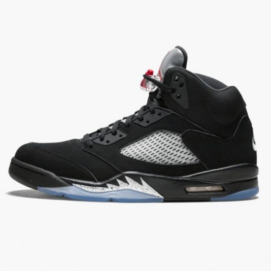 Stockx Air Jordan 5 Retro Black Women/Men Jordan Shoes