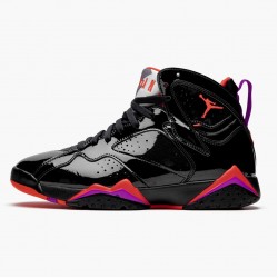 Stockx Air Jordan 7 Retro Black Patent Women/Men Jordan Shoes