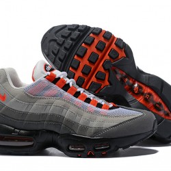 Stockx Nike Air Max 95 OG Grey Red Men Running Shoes AT2865-100