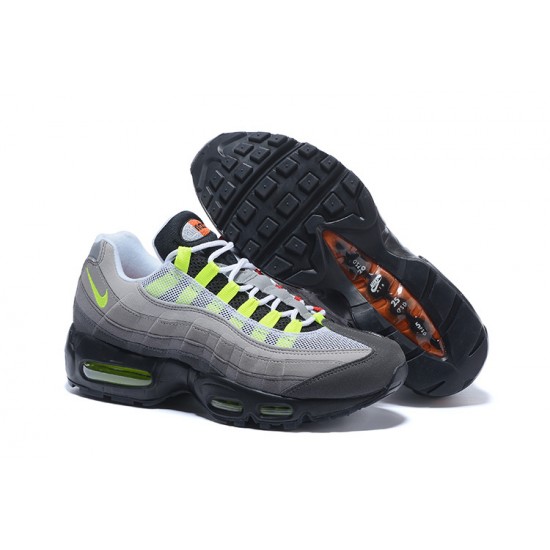 Stockx Nike Air Max 95 OG QS Blacksafety Orangevolt Running Shoes 810374-078