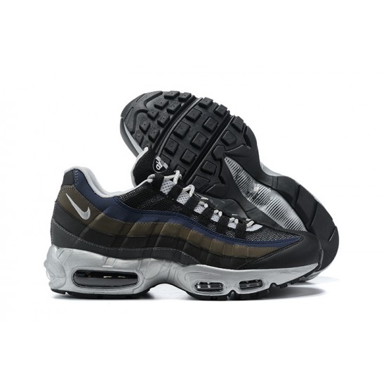 Stockx Nike Air Max 95 TT Black Blue Men Running Shoes DH8075-001