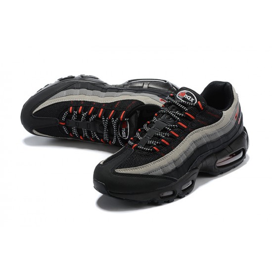 Stockx Nike Air Max 95 TT Black Grey Red Men Running Shoes CW7477-001