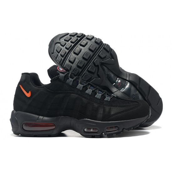 Stockx Nike Air Max 95 TT Black Orange Men Running Shoes DV5672-001