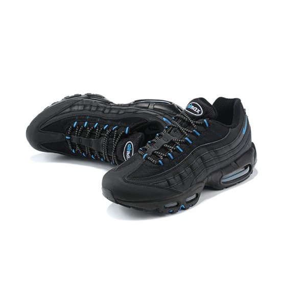 Stockx Nike Air Max 95 TT Black and Blue Men Running Shoes