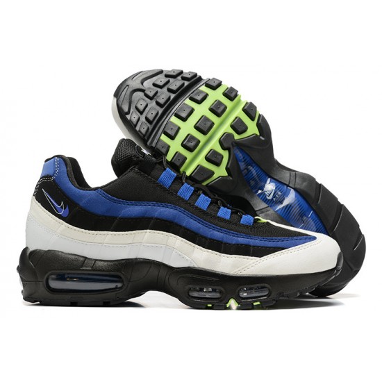 Stockx Nike Air Max 95 TT Blue White Black Men Running Shoes DQ0268-001