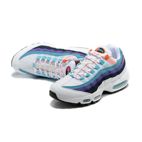 Stockx Nike Air Max 95 TT Blue White Men Running Shoes AV7939-100