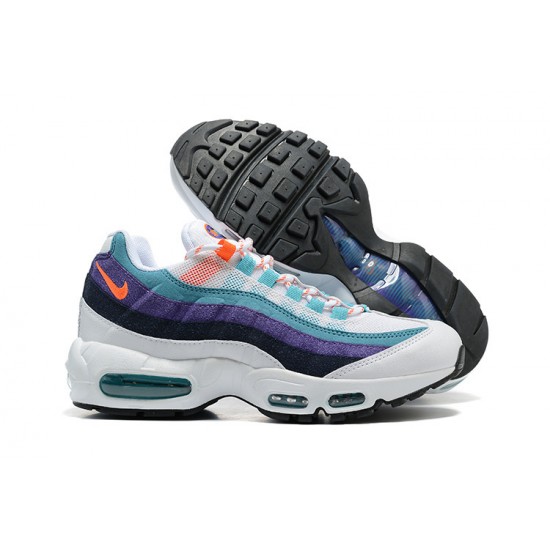 Stockx Nike Air Max 95 TT Blue White Men Running Shoes AV7939-100