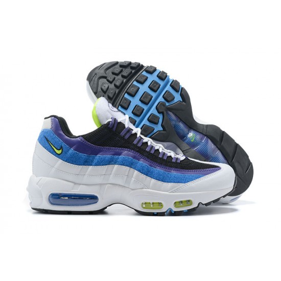 Stockx Nike Air Max 95 TT Blue White Men Running Shoes DD9600-100