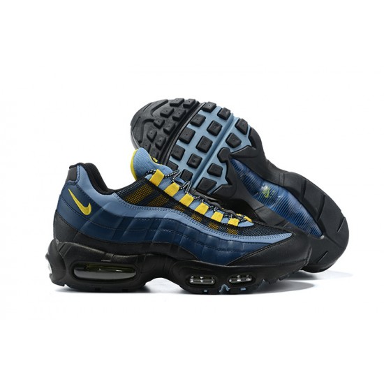 Stockx Nike Air Max 95 TT Blue Yellow Men Running Shoes 