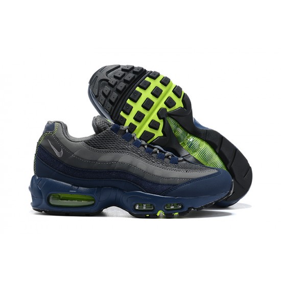 Stockx Nike Air Max 95 TT Grey Blue and Black Black Men Running Shoes DA1504-400 