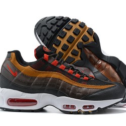 Stockx Nike Air Max 95 TT Grey Red and Brown Men Running Shoes 