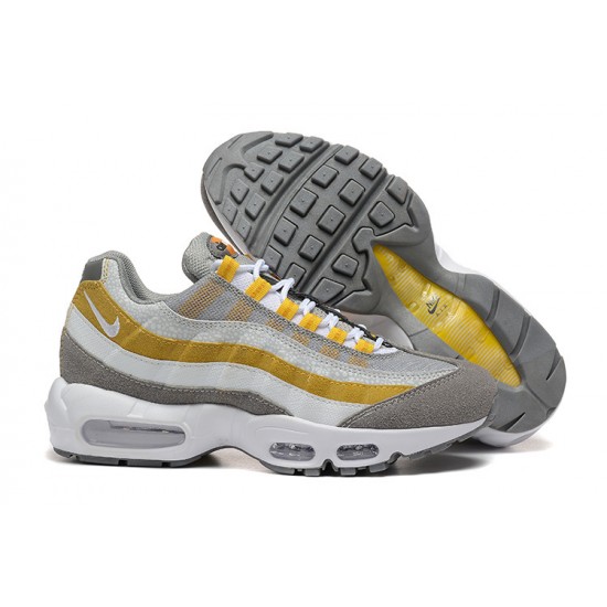 Stockx Nike Air Max 95 TT Grey Yellow White Men Running Shoes DM0011-010