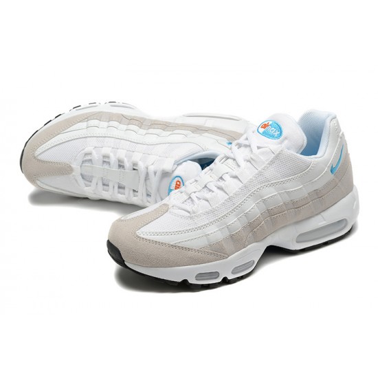 Stockx Nike Air Max 95 TT White Blue Men Running Shoes DJ9981-100