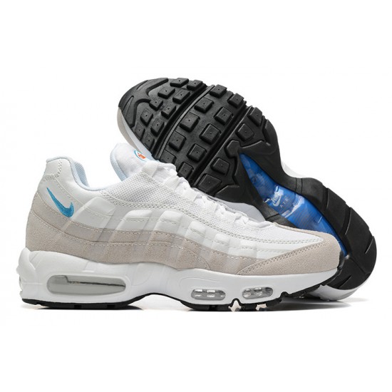 Stockx Nike Air Max 95 TT White Blue Men Running Shoes DJ9981-100