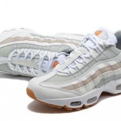 Stockx Nike Air Max 95 TT White Grey and Orange Men Running Shoes DM0011-100 