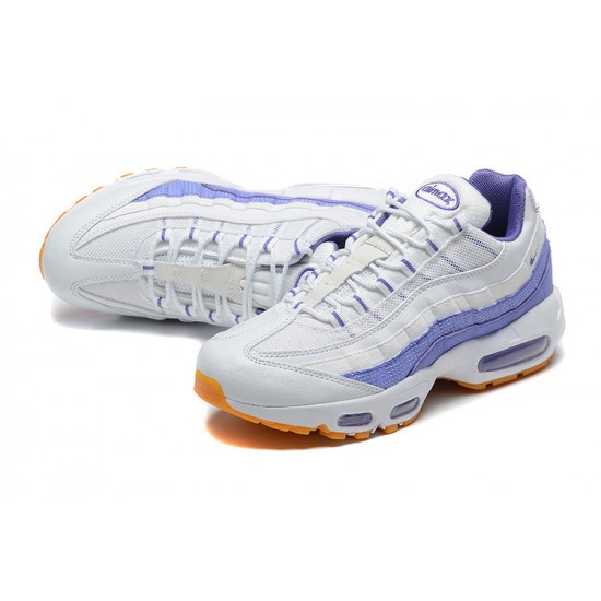 Stockx Nike Air Max 95 TT White Purple Men Running Shoes DM0011-101