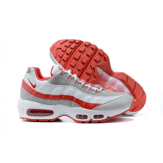 Stockx Nike Air Max 95 TT White Red and Grey Men Running Shoes