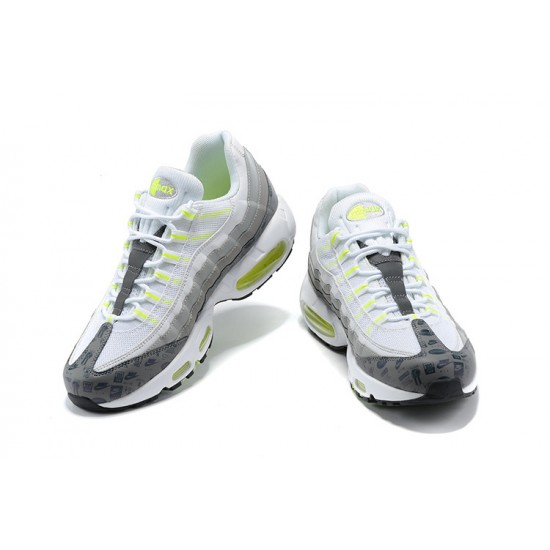 Stockx Nike Air Max 95 TT White and Grey Men Running Shoes