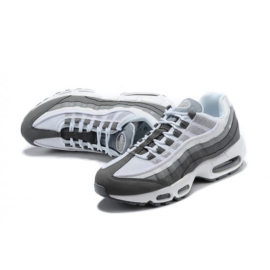 Stockx Nike Air Max 95 TT White and Grey Men Running Shoes