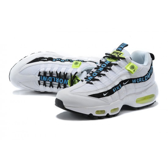 Stockx Nike Air Max 95 TT Worldwide Pack White Black Men Running Shoes CT0248-100