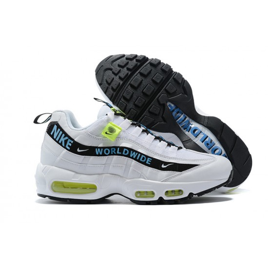 Stockx Nike Air Max 95 TT Worldwide Pack White Black Men Running Shoes CT0248-100