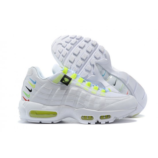 Stockx Nike Air Max 95 TT Worldwide White Yellow Running Shoes CV9030-100