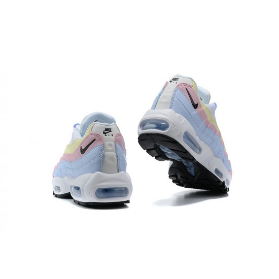 Stockx Nike Air Max 95 TT Blue Yellow Pink Women Running Shoes