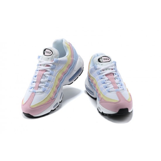 Stockx Nike Air Max 95 TT Blue Yellow Pink Women Running Shoes