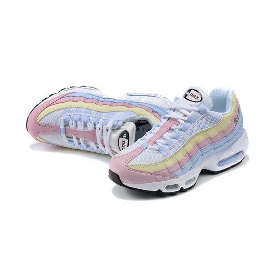 Stockx Nike Air Max 95 TT Blue Yellow Pink Women Running Shoes