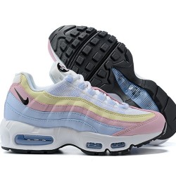 Stockx Nike Air Max 95 TT Blue Yellow Pink Women Running Shoes