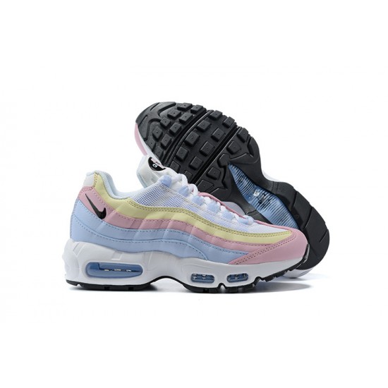 Stockx Nike Air Max 95 TT Blue Yellow Pink Women Running Shoes