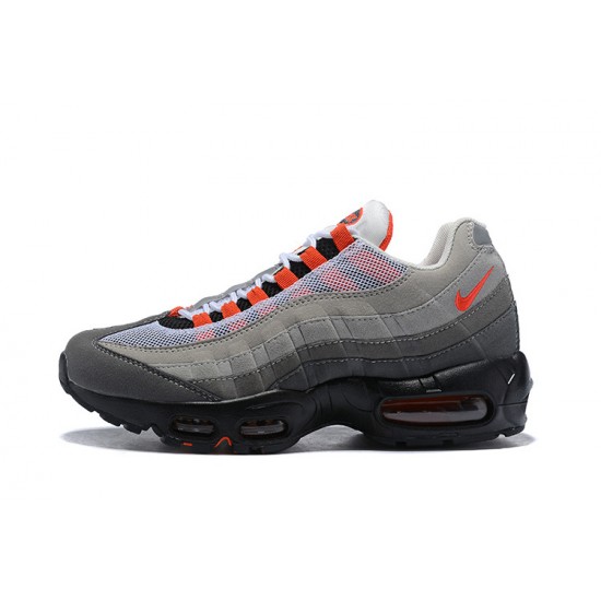 Stockx Nike Air Max 95 OG Grey Red Men Running Shoes AT2865-100