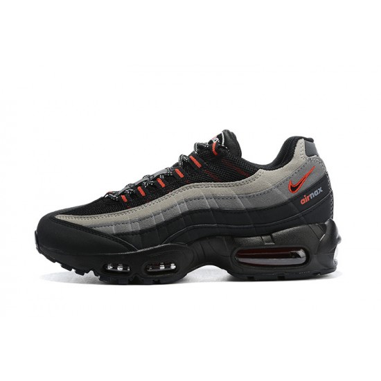 Stockx Nike Air Max 95 TT Black Grey Red Men Running Shoes CW7477-001