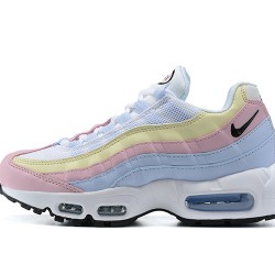 Stockx Nike Air Max 95 TT Blue Yellow Pink Women Running Shoes