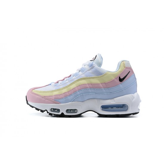 Stockx Nike Air Max 95 TT Blue Yellow Pink Women Running Shoes