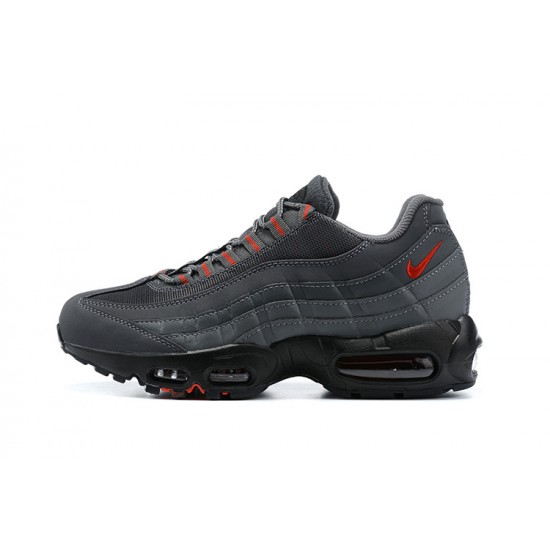 Stockx Nike Air Max 95 TT Grey Red and Black Men Running Shoes