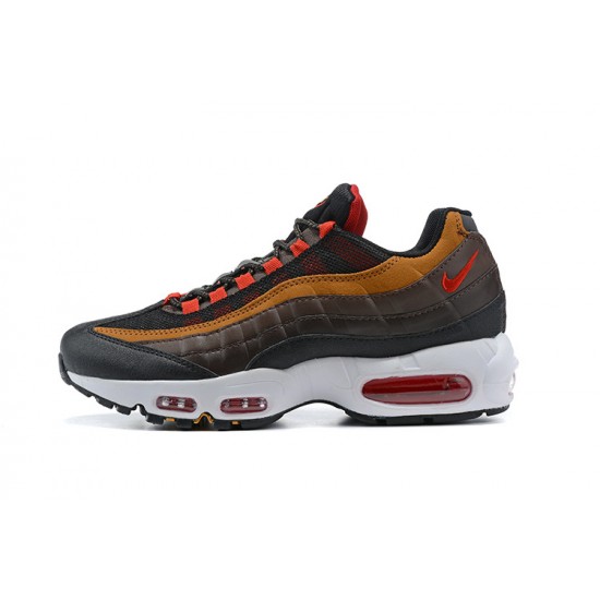 Stockx Nike Air Max 95 TT Grey Red and Brown Men Running Shoes 