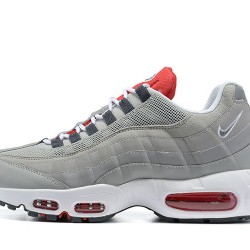 Stockx Nike Air Max 95 TT Grey White and Red Men Running Shoes 