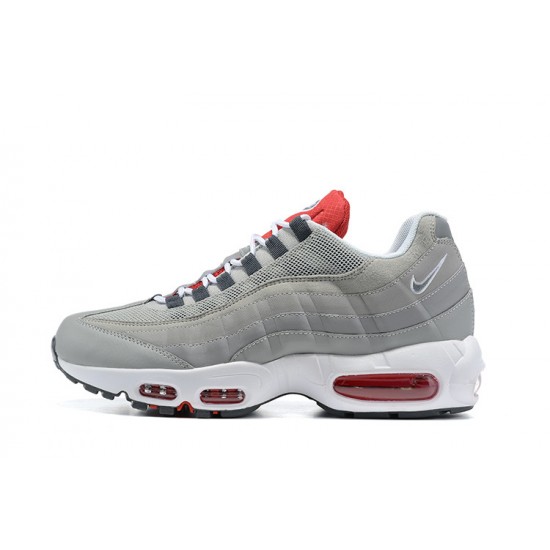 Stockx Nike Air Max 95 TT Grey White and Red Men Running Shoes 