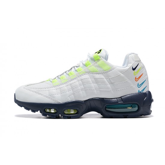 Stockx Nike Air Max 95 TT White Blue Men Running Shoes DX1819-100