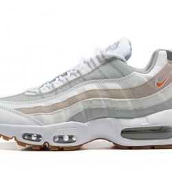 Stockx Nike Air Max 95 TT White Grey and Orange Men Running Shoes DM0011-100 