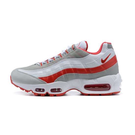 Stockx Nike Air Max 95 TT White Red and Grey Men Running Shoes