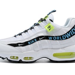 Stockx Nike Air Max 95 TT Worldwide Pack White Black Men Running Shoes CT0248-100