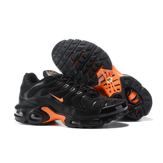 Stockx Nike Air Max Plus Tn Men Black Orange Shoes