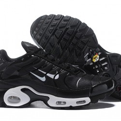 Stockx Nike Air Max Plus Tn Men Black and White Shoes