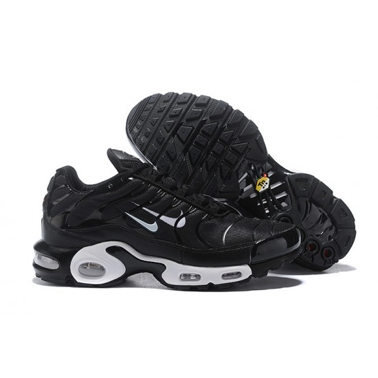 Stockx Nike Air Max Plus Tn Men Black and White Shoes