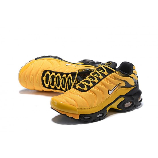 Stockx Nike Air Max Plus Tn Men Frequency Pack Yellow Black AV7940-700 Shoes