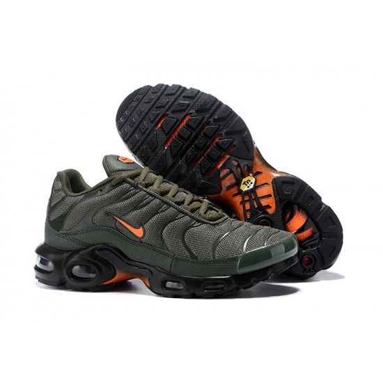 Stockx Nike Air Max Plus Tn Men Green Orange Shoes