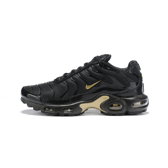 Stockx Nike Air Max Plus Tn Men Black Gold 852630-001 Shoes