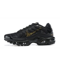 Stockx Nike Air Max Plus Tn Men Black Gold Shoes